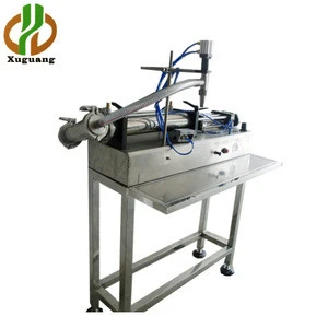 1000ml semi automatic liquid china bleach filler machine