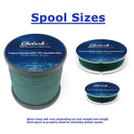 100m Strong strength UHMWPE Multifilament line 4 strand PE braided fishing line