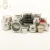 Import 10g aluminium jar 10ml -300ml small metal tin round boxes container cans with PVC clear window slip lid aluminum coffee pot from China