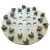 Import 10inch 20 Arrow Segments Diamond Grinding Head Plate Concrete Grinding Disc for Concrete Floor Grinders from China