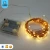 Import 10M 100 LED Copper Wire String Lights Warm White LED Strings for Christmas Wedding Party Powered By 3 AA Battery from China