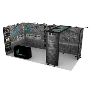 10x20ft Modular Trade Show Displays For Booth Exhibition With Graphic Design