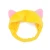 Import 11 Colors Fuzzy Cat Ear Hairband Make-up Face-washing Hairbands for Women Girls Kids from China