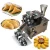 110v/220v/240v factory low price automatic dumpling empanada dough machine/samosa stuffing making machine