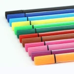 12 Colors Ultra Clean Washable Broad Line Markers Washable Art Markers, Great for Home or School, Perfect Art Tools