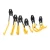 Import 12 pack yellow bicycle hooks heavy duty cheap J hooks for garage hanging wall from China