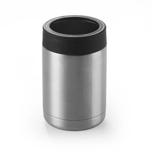 12oz Single Wall Insulated Can Holder Eco-friendly Cola Can Stainless Steel Can Cooler