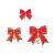 Import 12PCS Pretty Bow Home New Year Christmas Tree Decoration Branch Hanging Supplies from China