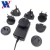 Import 12v Adapter Interchangeable Power Adapter 12w 18w 5v 9v 12v 15v 24v 48v 1a 2a 2.5a 3a 12v AC DC Travel Power Supply Adaptors from China
