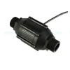 12V/24V/36v small brushless DC pipeline booster pump horizontal large flow axial flow pump