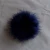 Import 13cm fur keychain/fur pom poms/pompom fur from China