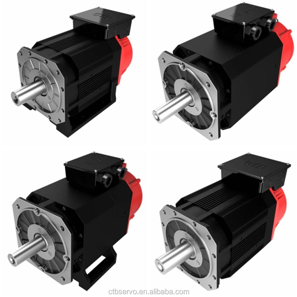1.5KW 8000 rpm water cooled atc servo spindle motor