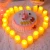 Import 1.5m 10 Leds Tea Light Usb Powered Fairy Flash Party Home Birthday Wedding Decorative Led Candle String from China