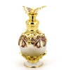 15ml Butterfly Style Glass Perfume Bottle,Inlaid with Coloured Stone,Factory Made Perfume Bottle