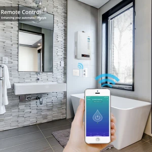 16A WiFi Smart Boiler Touch Switch Water Heater Smart Life Tuya Remote Control Alexa Google Home Voice Control Glass Panel