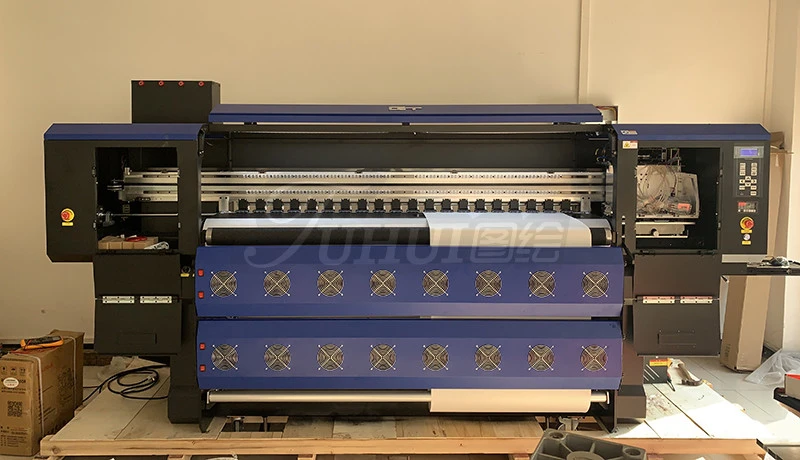 1.8m 8pcs 4720 Printheads Transfer Paper Printing Machine Dye Textile Sublimation Printer