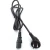 Import 1.8m black SI 3Pin israel power cord with IEC C13 HO5VV-F 3x1.5mm2 from China