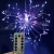 Import 198 LED firework lights DIY led lights for Christmas indoor outdoor decoration battery operated hanging starburst light from China