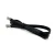 Import 1M end items UL20251 28AWG Flat Cable 10 Core bare copper conductor RJ50 10P10C Telephone Cable Black from China