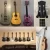 Import 2 Pack Electric Bass Guitar Stringed Musical Instrument Holder Hook Guitar Wall Mount from China