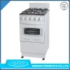 20 inch Home used freestanding 4 Burner Gas Range and oven full stainless stell body