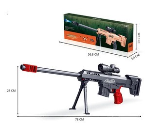 2016 Hot selling soft bullet gun , crystal water bullet gun toy, water bullet gun
