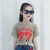 Import 2018 stylish children jeans sets summer short sleeve cotton t-shirt and denim pants for teen girl from China