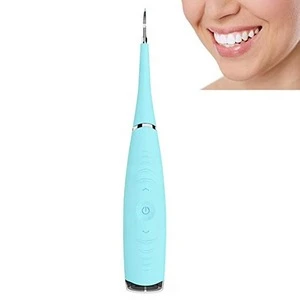 2019 New Portable Waterproof Rechargeable High Frequency Vibration Electric Dental Calculus Remover Tooth Cleaner
