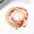 Import 2020 Fashion Vintage Multi-layer 4pcs/set Bead Bracelet Bohemian Elastic Acrylic Beaded Heart Charm Bracelet For Girls from China