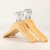 Import 2020  new fashion wooden non slip cheap baby hanger stand for clothes from China
