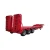 Import 2020 New Low Bed Semi Trailer Truck Trailer Gooseneck Lowboy Trailers Transport Heavy Duty Machinery Steel 8.5-13T from China
