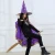 Import 2020 Wholesale Cute Cloak Witch Halloween Costume Kids Witch Hat TV Movie Costumes from China