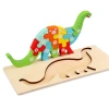 2020 wholesale early education game 3D transport animal puzzle for children
