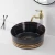 Import 2021 Fancy antiqu new design brown art sink bowl countertop bathroom washbasin vessel sink hand wash basin from China