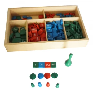 2021 High Quality Montessori Wooden Materials Children Educational Stamp Game Toy