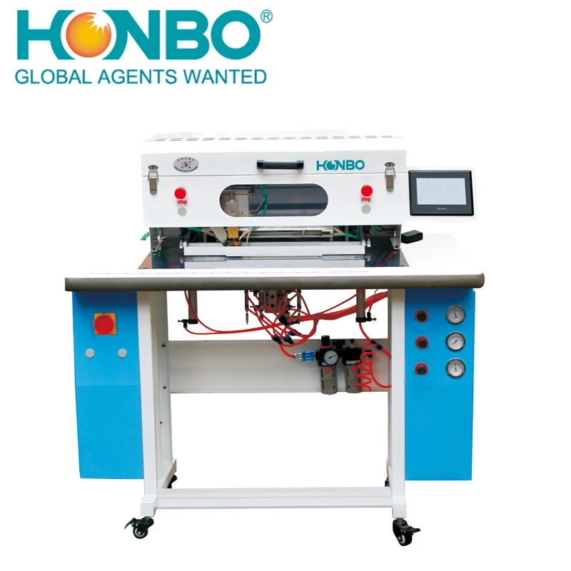 2021 hot sale HB-910 industrial folding hot melt chip applicator