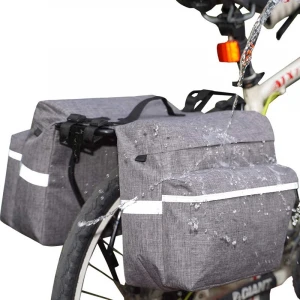 2021 Hot Sale waterproof Portable Bicycle Pannier Pack transportation Bike Rear Seat Saddle Bag