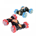 2021 New Gesture Sensing 360 Rolling Remote Control Twisting Body Stunt Car, Newest Gesture Hand Watch Control Stunt rc Car toy/