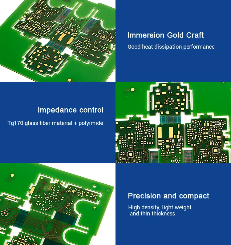2021 Shenzhen Factory Customized Multilayer PCB Circuit Board Production multilayer doublesided pcb