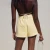 Import 2021 Summer High Quality Loungewear Plain Cotton Velvet Two Piece Sets Furry Woman Velvet Sweat Shorts from China
