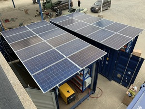 Buy 20ft Mobile Container Solar Power Cold Storage Room For Fish Meat ...