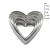 Import 20pcs/set Stainless steel cookie Cutter moulds blister card packaging from China