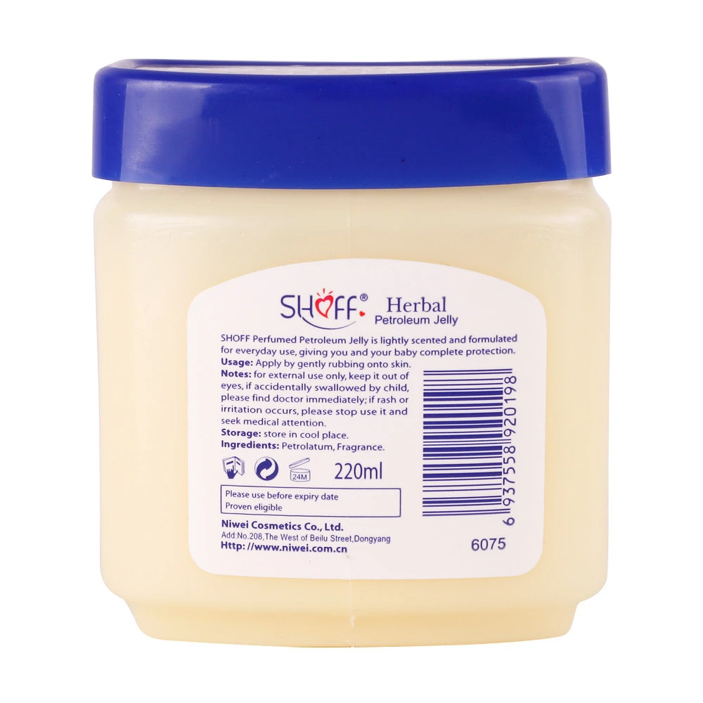 220g white petroleum jelly high quality moisturize and prevent dryness