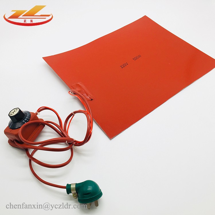 230v 3d printer 800*800mm silicone heating bed