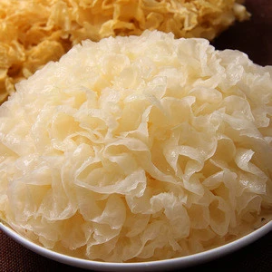 250g/400g/500g/bag Chinese wholesale premium dried snow white fungus with factory price
