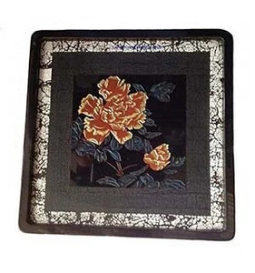 2608280815 vietnamese Lacquer painting for decoration, 100% handmade lacquerware, special painting