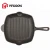Import 28cm Cast iron steak pan skillet vegetable oil preseason cookware non-stick fry grill pan griddle manufacturer customize from China