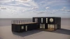 3 Bedrooms Prefab Modular Home Modern Container House Luxury