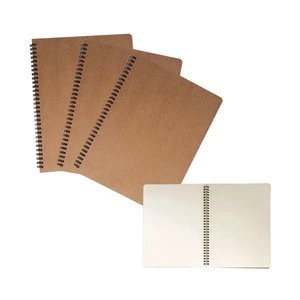 3 Pack Spiral Journal Blank Sketch Paper Notebooks for Travelers College Students Subject Notebooks Planner