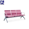 3 seater airport waiting public link chair customer waiting seat